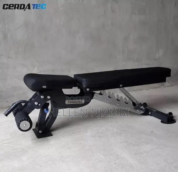 Commercial Adjustable Dumbbell Bench - main view