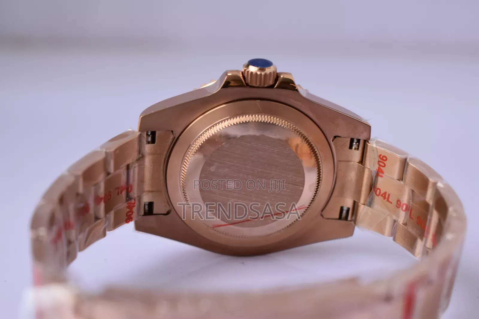 Rolex G M T Ii Tiger Iron Dial Rosegold Watch