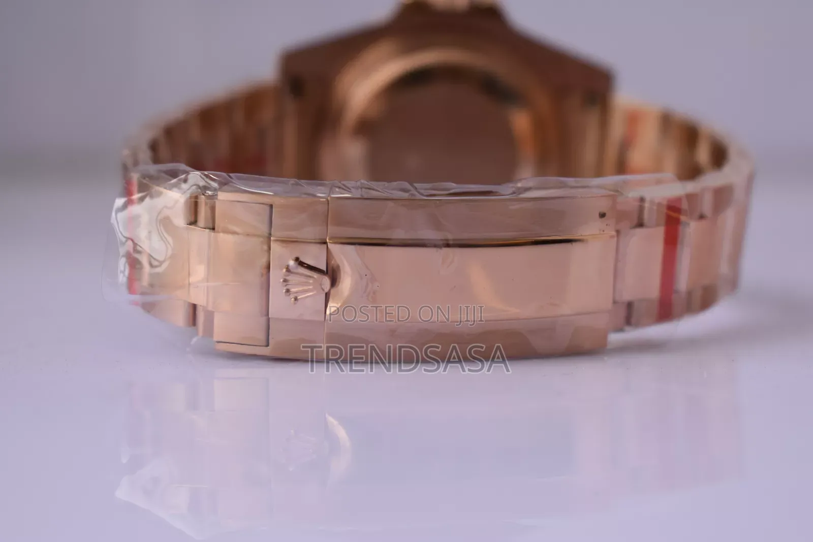 Rolex G M T Ii Tiger Iron Dial Rosegold Watch
