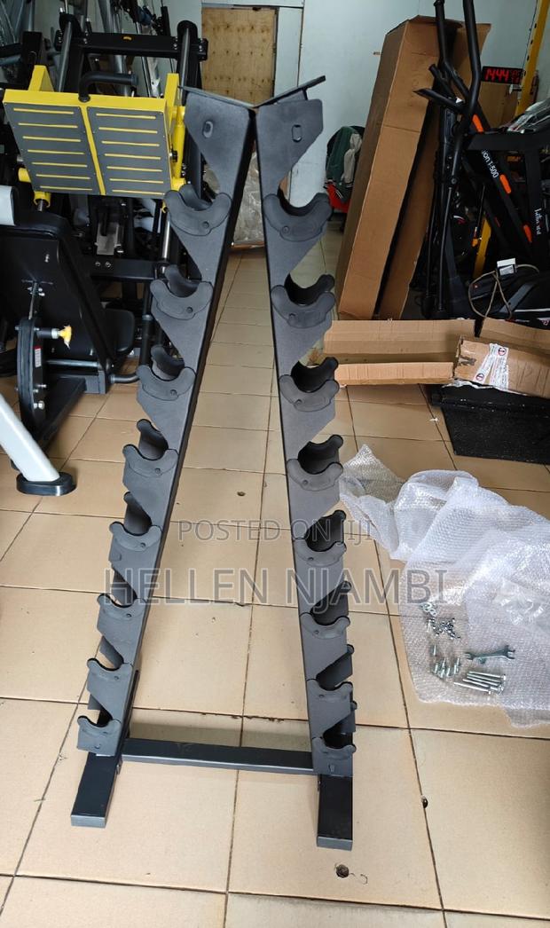 Heavy Duty Gym Tree Dumbbell Rack - main view