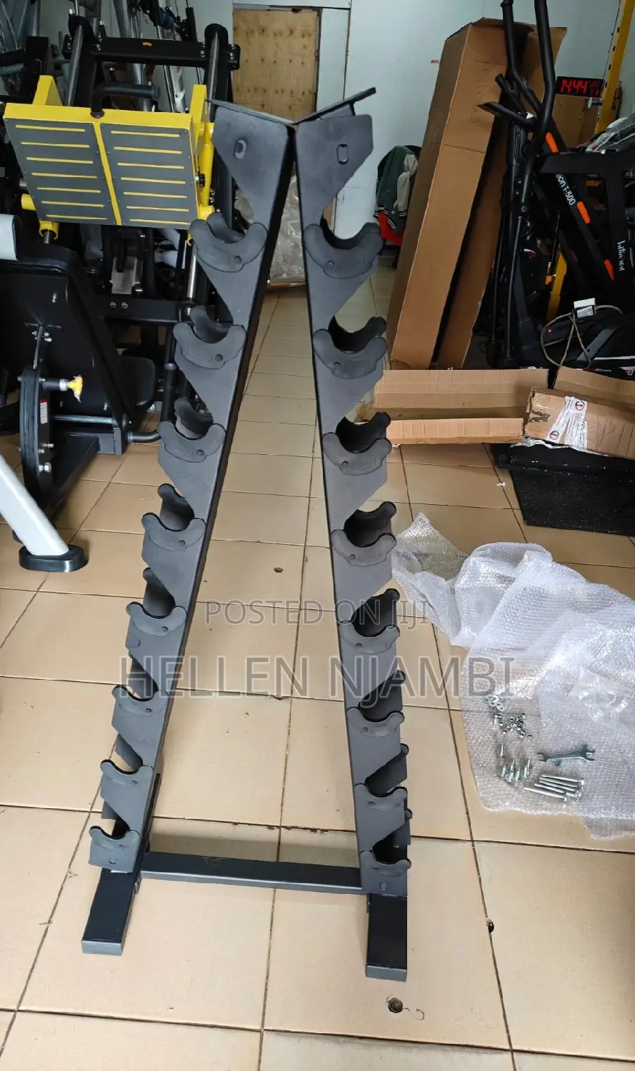Heavy Duty Gym Tree Dumbbell Rack