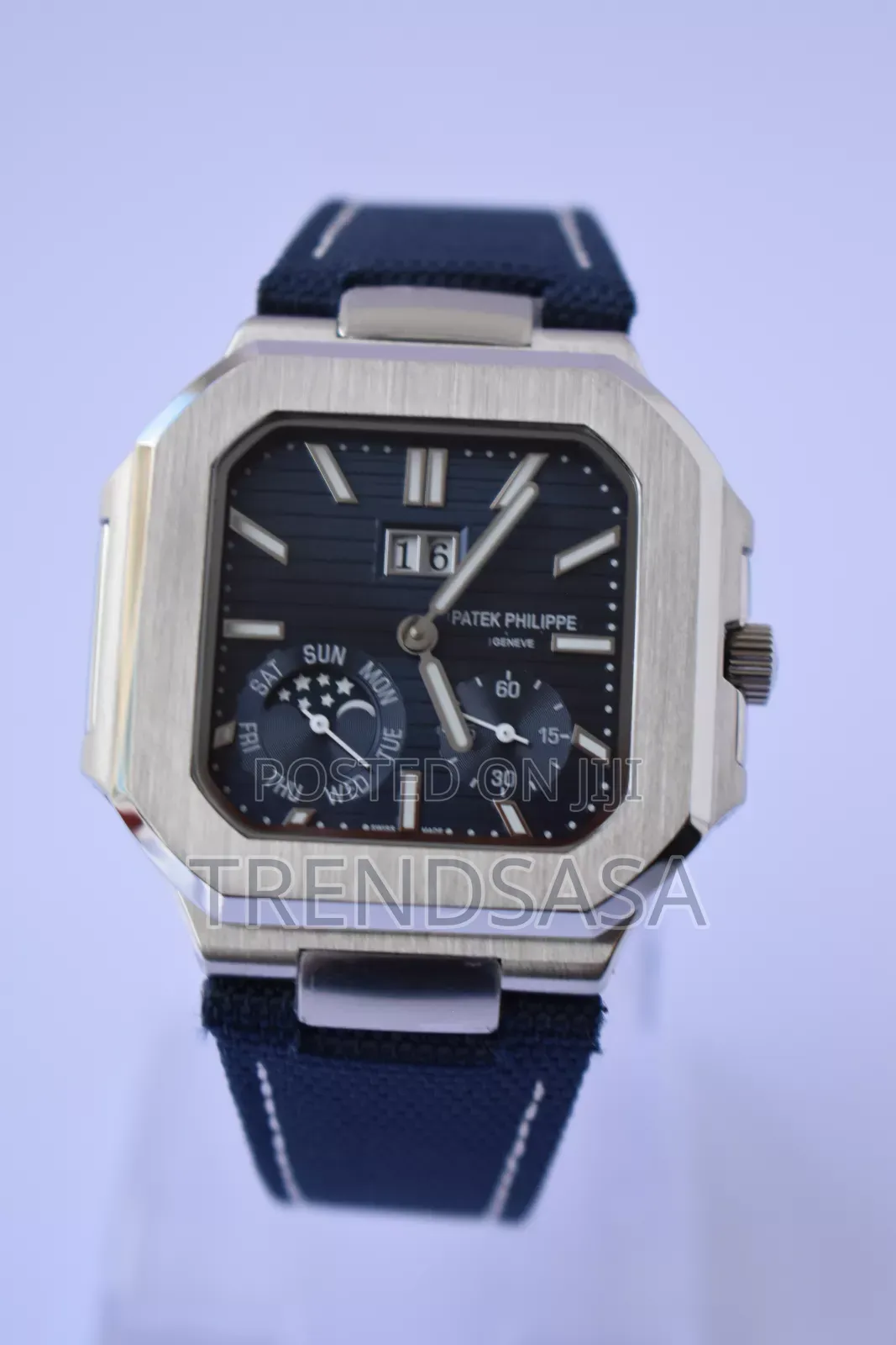 Patek Philippe Cubitus Canvas Straps Watch
