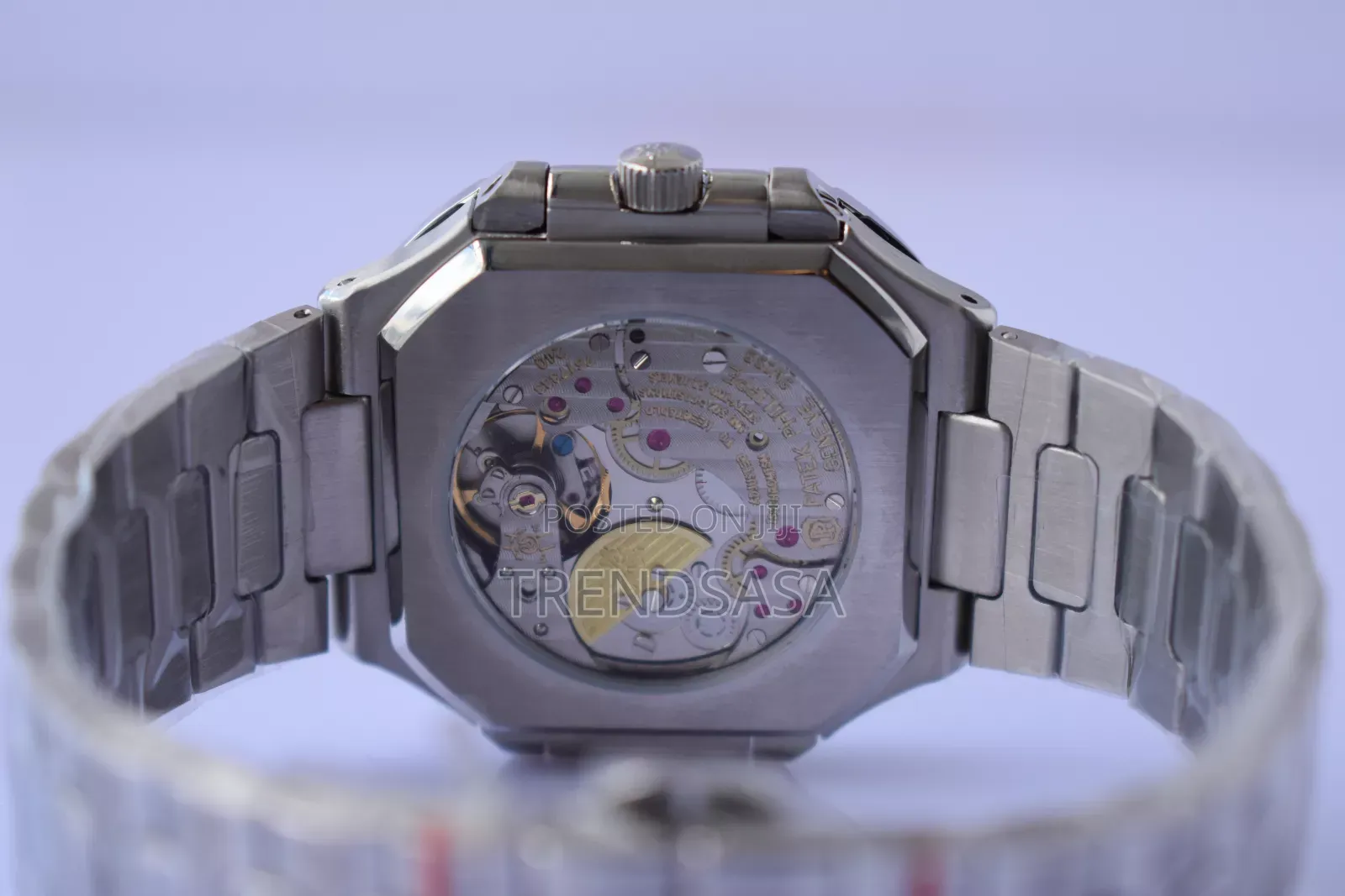 Patek Philippe Cubitus White Dial Stainless Steel Chrono
