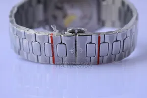 Patek Philippe Cubitus White Dial Stainless Steel Chrono