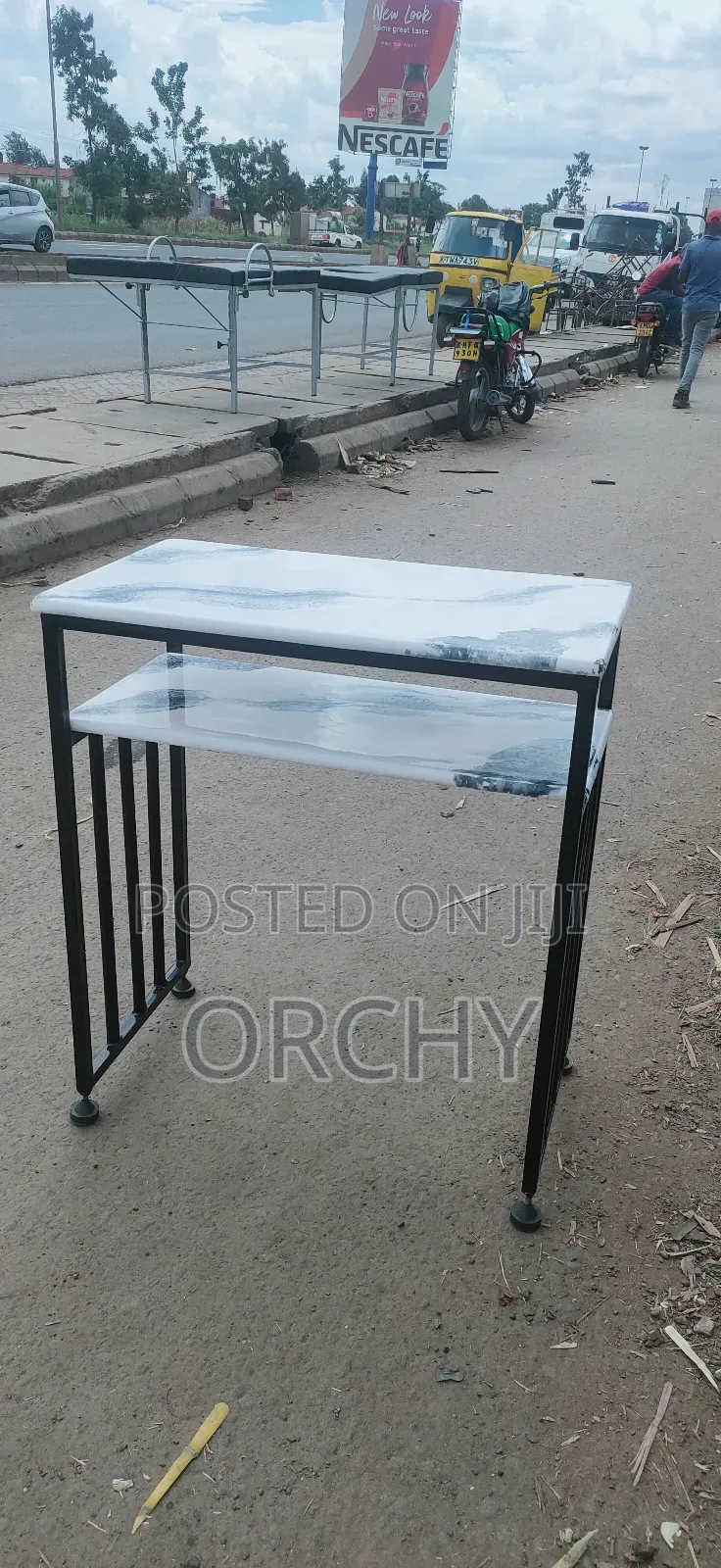 Single Station Manicure Table