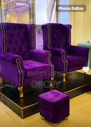 2 Pedicure Station/ Arm Chair