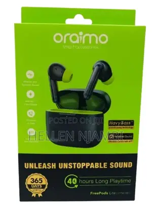 Oraimo Freepods Lite Earbuds ' Unleash Unstoppable Sound
