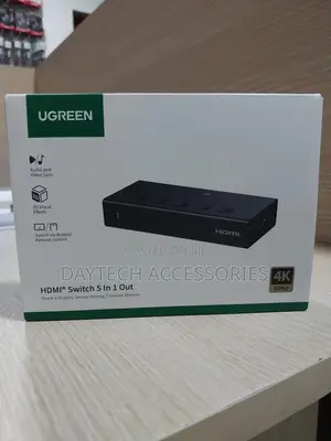 Ugreen Hdmi Switch 5 in 1 Out Hdmi Switch-Cm568