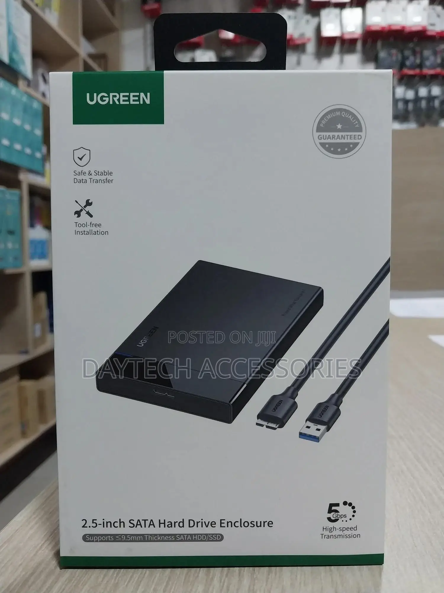 Ugreen Usb 3.0 2.5′′ Hard Drive Enclosure – Cm471