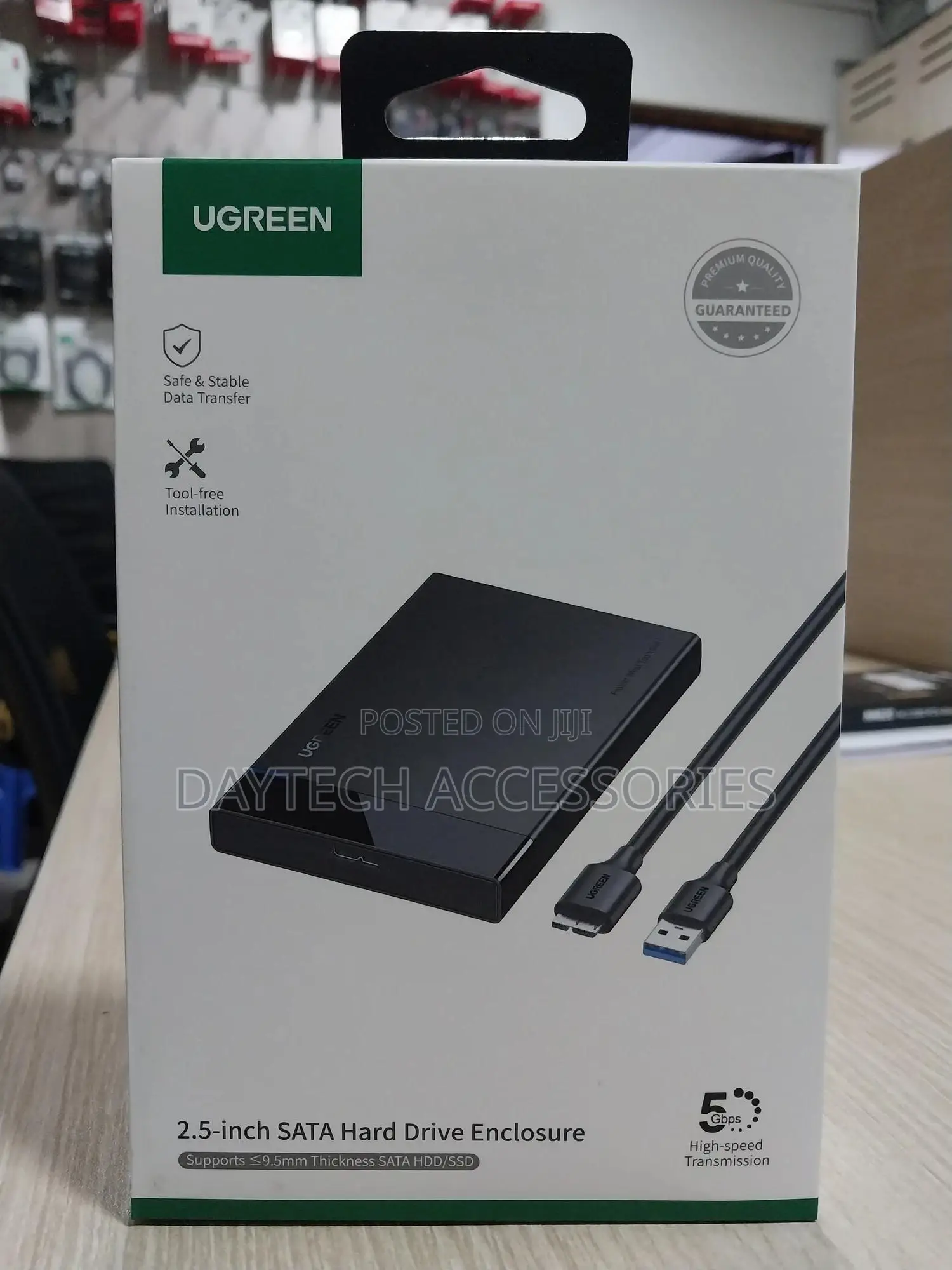 Ugreen Usb 3.0 2.5′′ Hard Drive Enclosure – Cm471