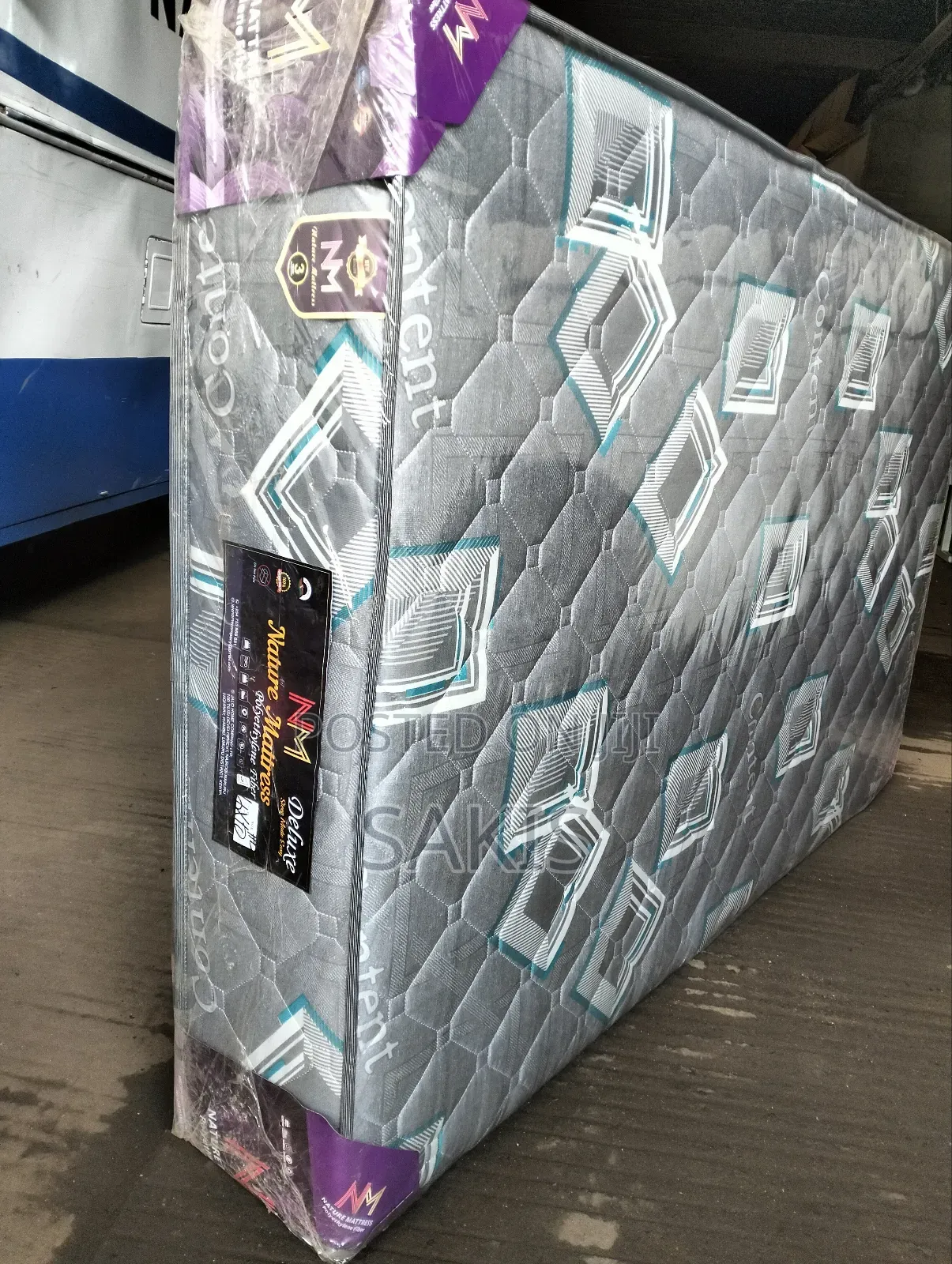 6 X 6 X 8 Nature Fiber High Density Quilted Mattresses