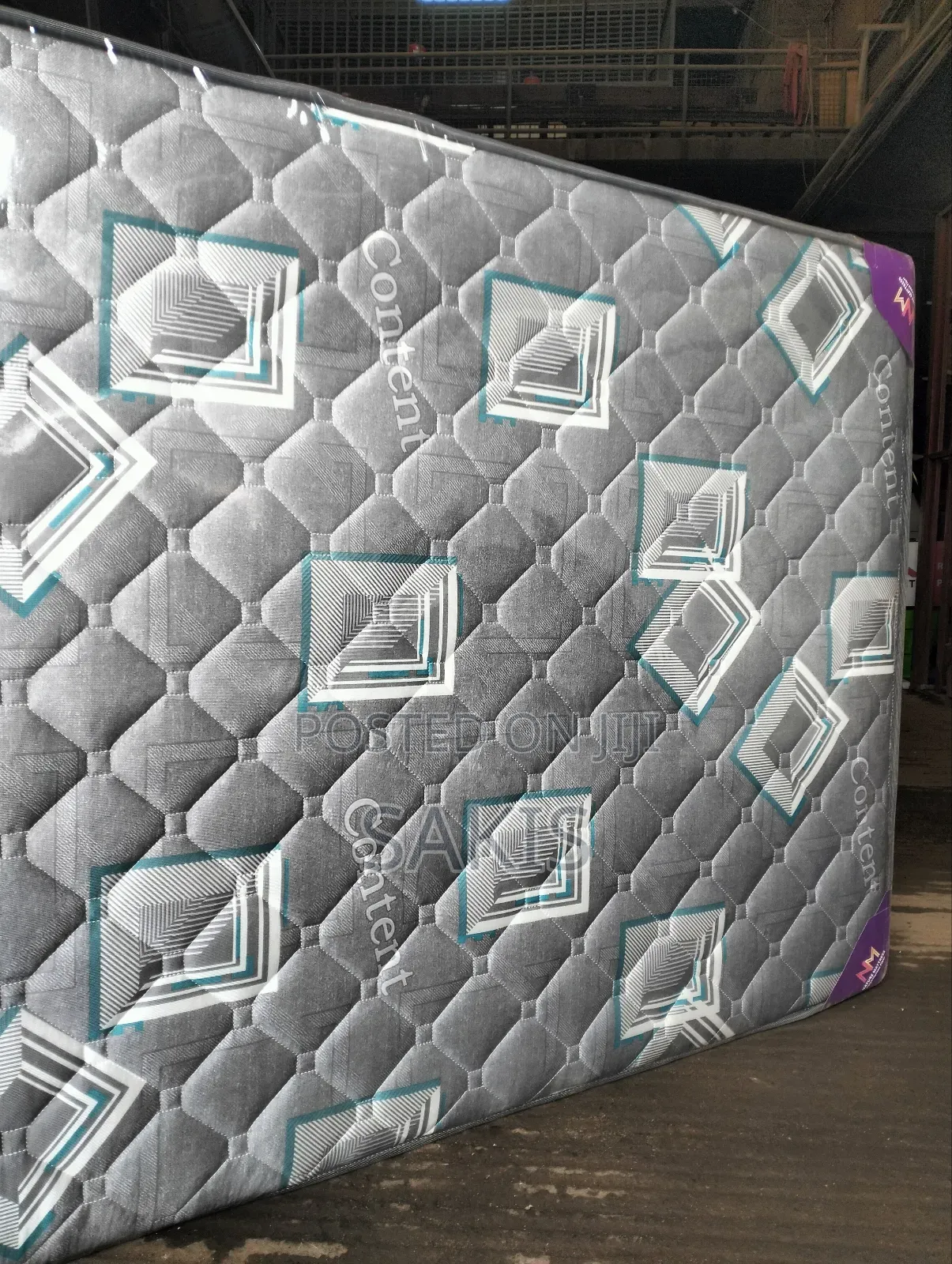 6 X 6 X 8 Nature Fiber High Density Quilted Mattresses