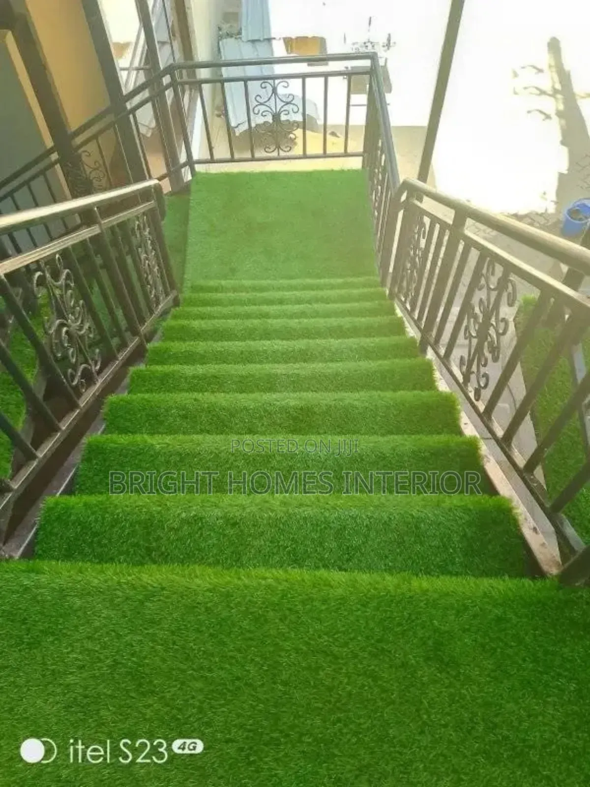 Staircase Grass Carpet 20mm Thickness Available