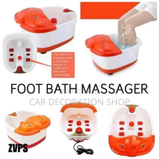 Plastic Foot Spa Bath and Roller Massanger for Feet - main view
