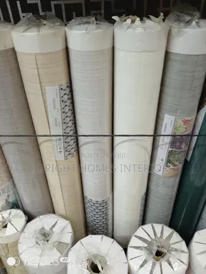 Wallpaper Cream and White Shades Available