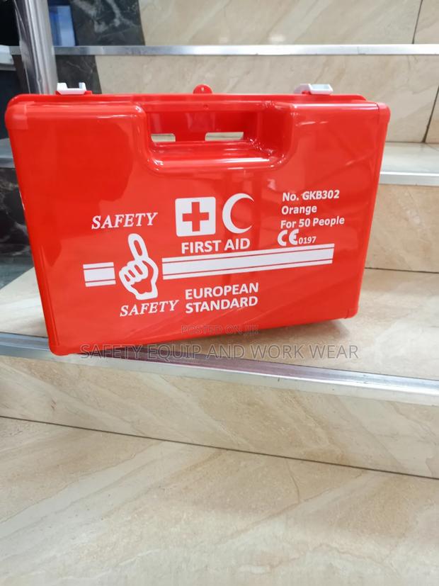 Orange Gkb302 Safety Kit Group Medical Emergency Solution