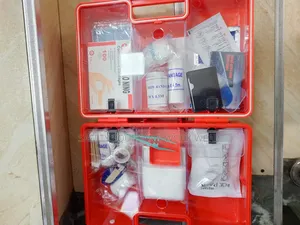 Orange Gkb302 Medical Box for All Workplaces.