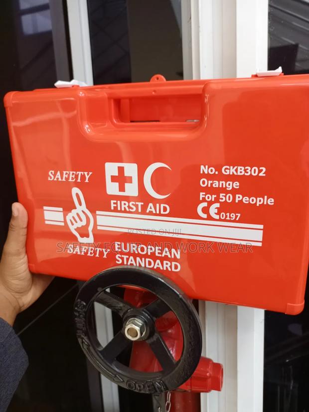 Gkb302 Orange First Aid Kit for Factory Site Use. - main view