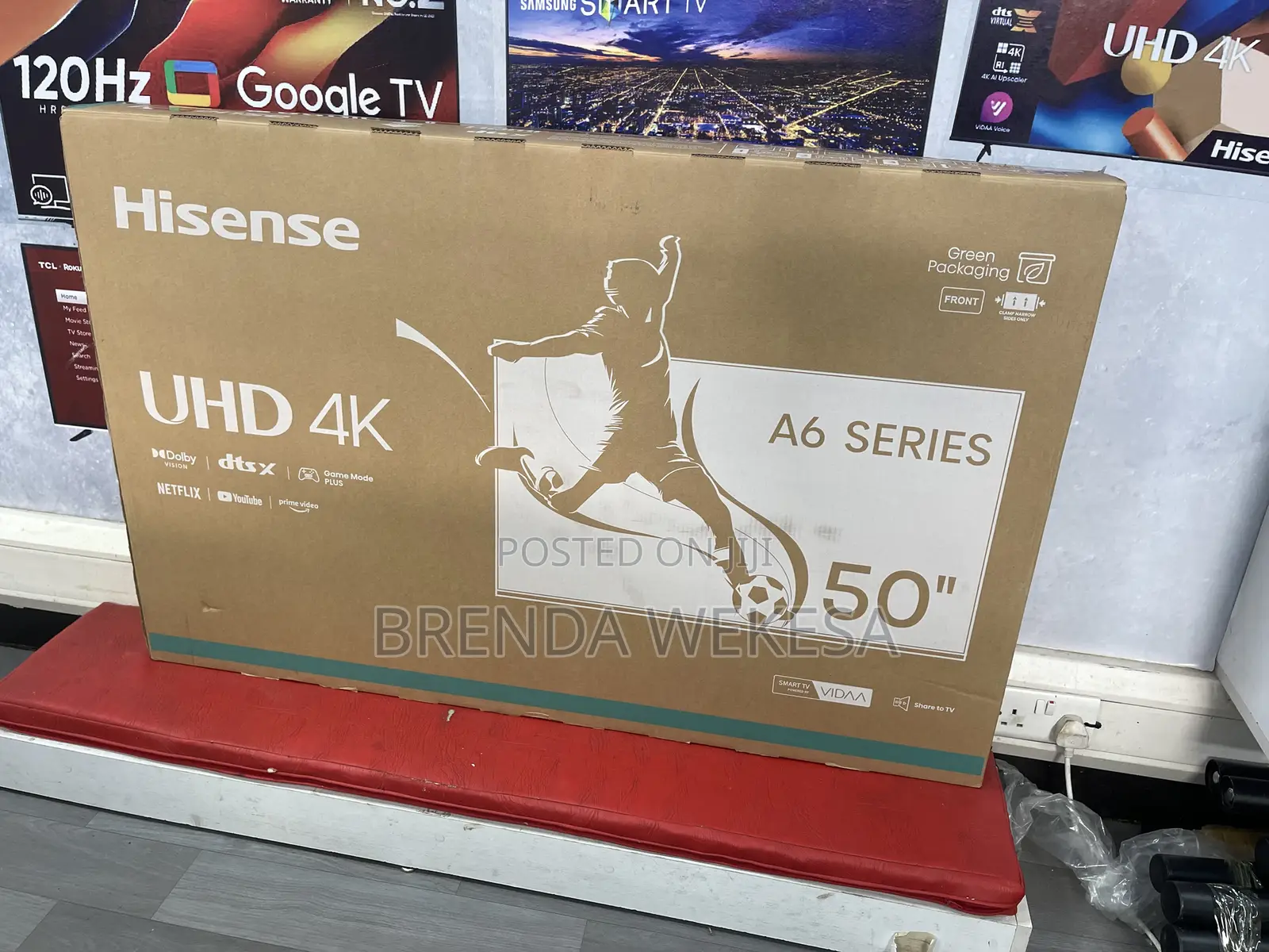 Hisense 50a6k Smart Tv Framless A6k 2025 -