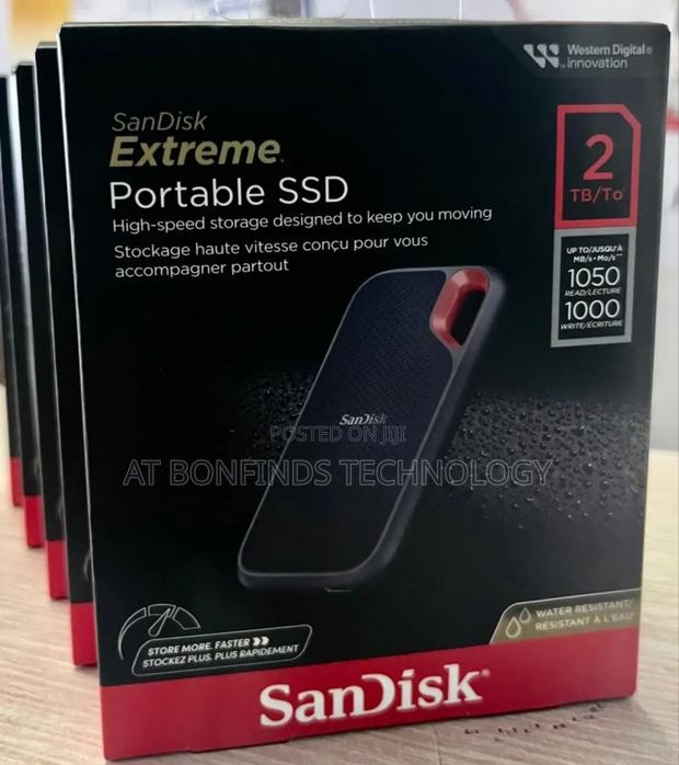 Sandisk Portable External SSD 1tb - main view