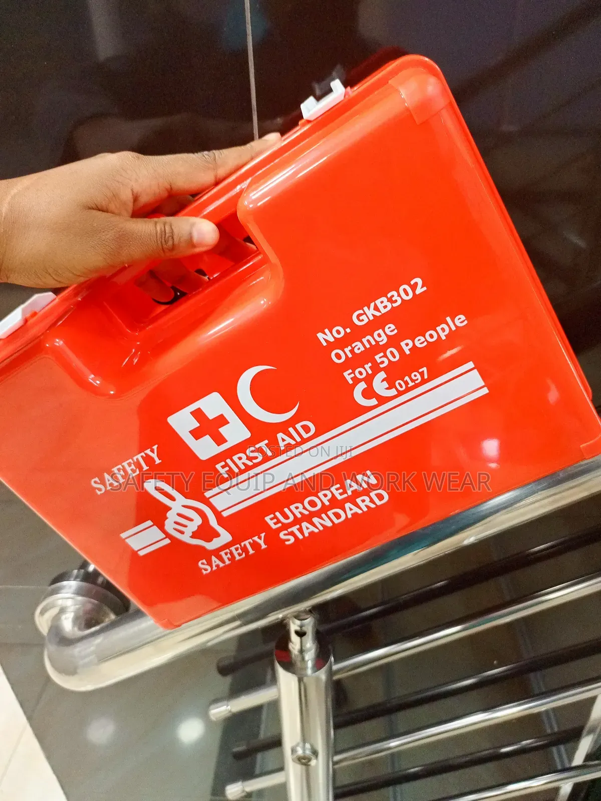 Certified Orange First Aid Case Gkb302 Standard Ready.