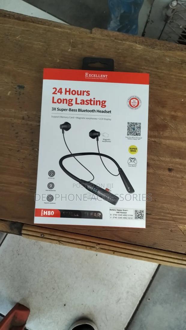 Excellent H80 Super Bass Wireless Earbuds - main view