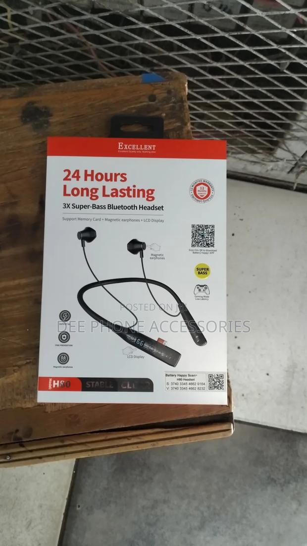 Excellent H80 Super Bass Wireless Earbuds - thumbnail 2