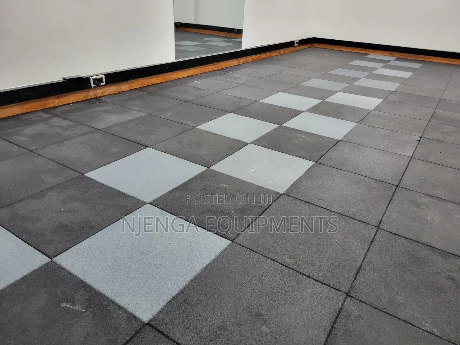 Heavy Duty Rubber Mats /Anti-Slip for Gym and Sports Surface