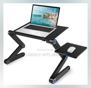 Laptop Stand With Mouse Pad and Fan New - thumbnail 2