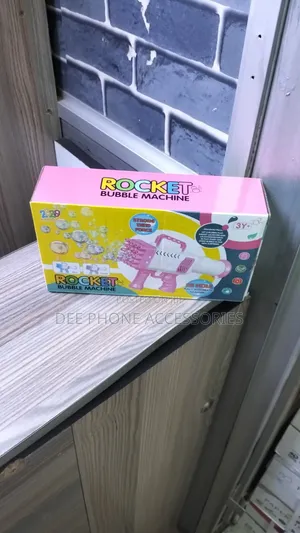 Rocket Gun Bubble Machine