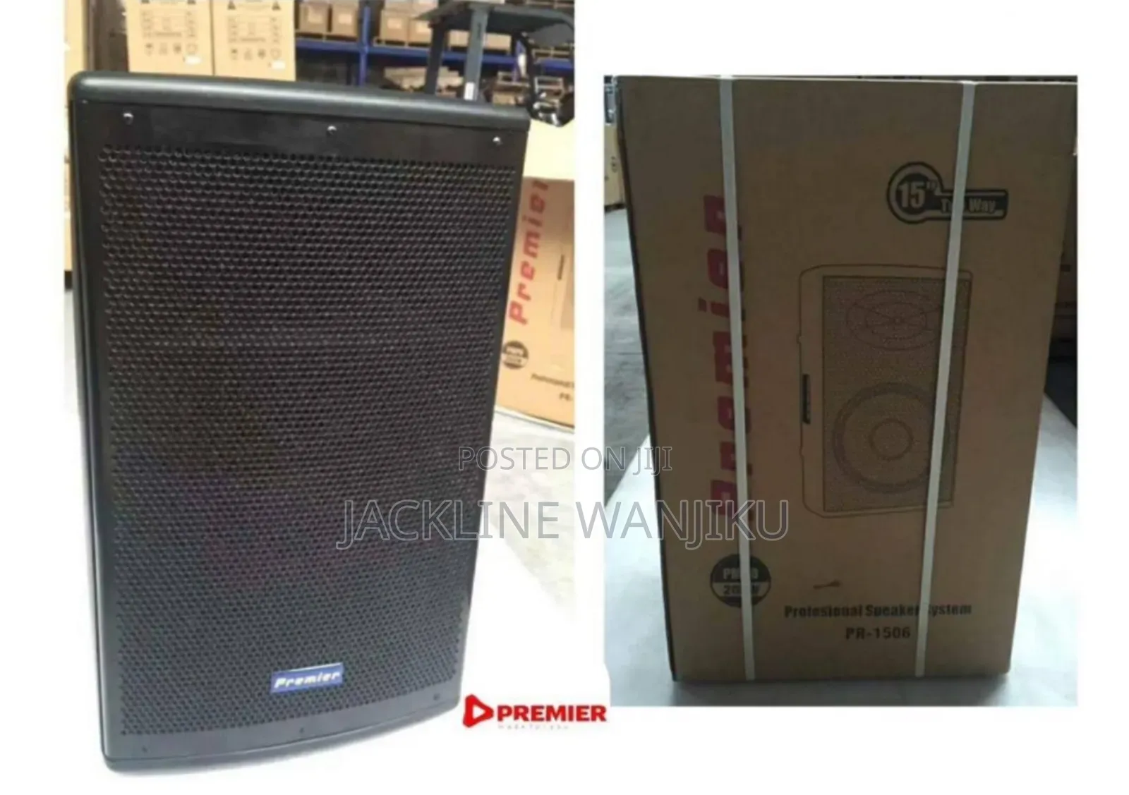 15" Premier Speaker Machine/ 15" Speaker