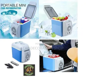 7.5l Portable Car Travel Drinks Cooling Refrigerator