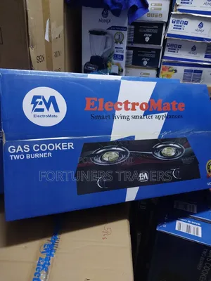 2 Burner Glass Top Gas Cooker