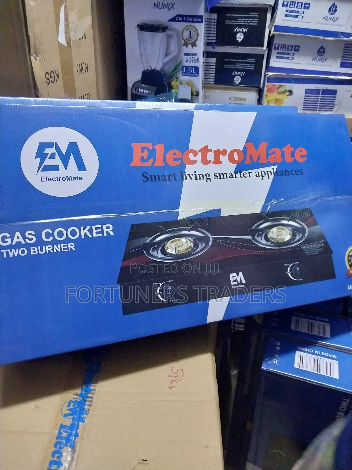 Glass Top 2 Burner Cooker Electromate