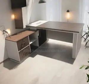 Office Desk:1.6m Executive Stylish Assembled Boss Table