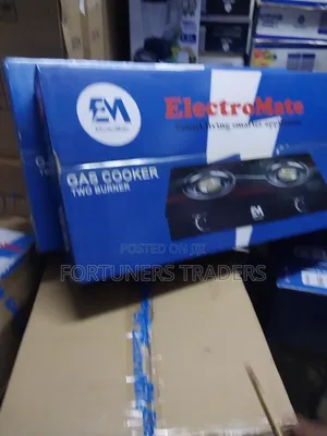 Gas Cooker 2 Burner Glass Top,Electromate