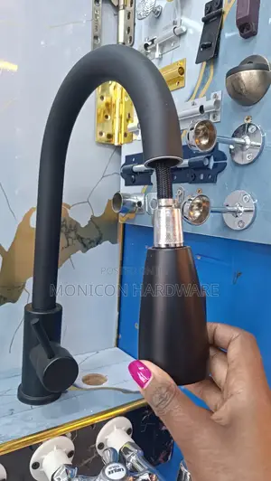 Black Pull Out Kitchen Mixer