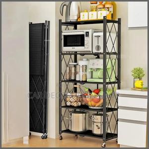 Space Efficiency Durable Kitchen Foldable Rack - thumbnail 2