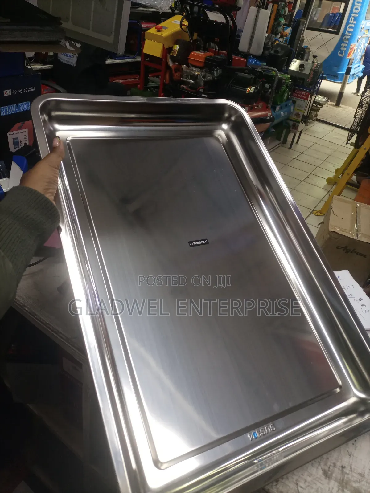 Approved Strong and Heavy Stainless Steel Tlay