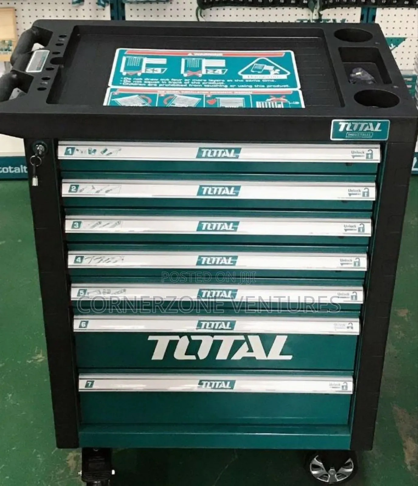 Total 328 PCS Toolbox / Tool Chest Set