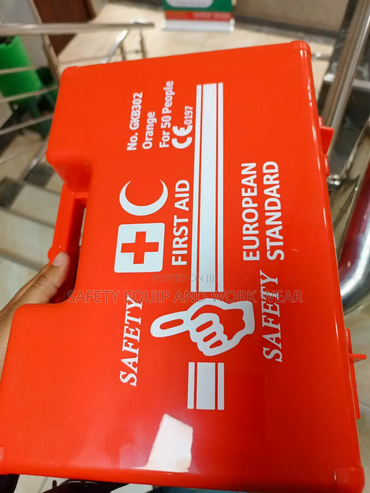 Fire Safe First Aid Kit Gkb302 Orange Box Users.