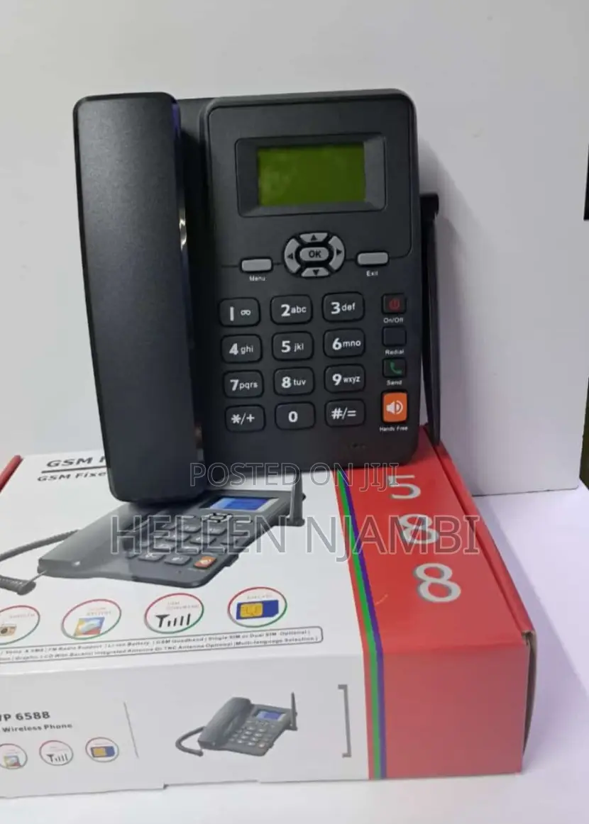 GMS Fixed Wireless Landline Desktop Phone