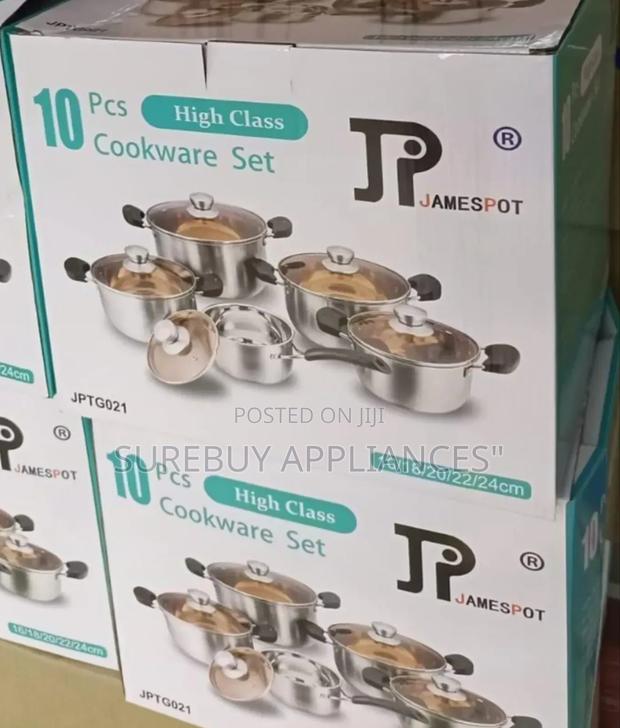 Lightbox
10pc James Pot Cookware Set - main view