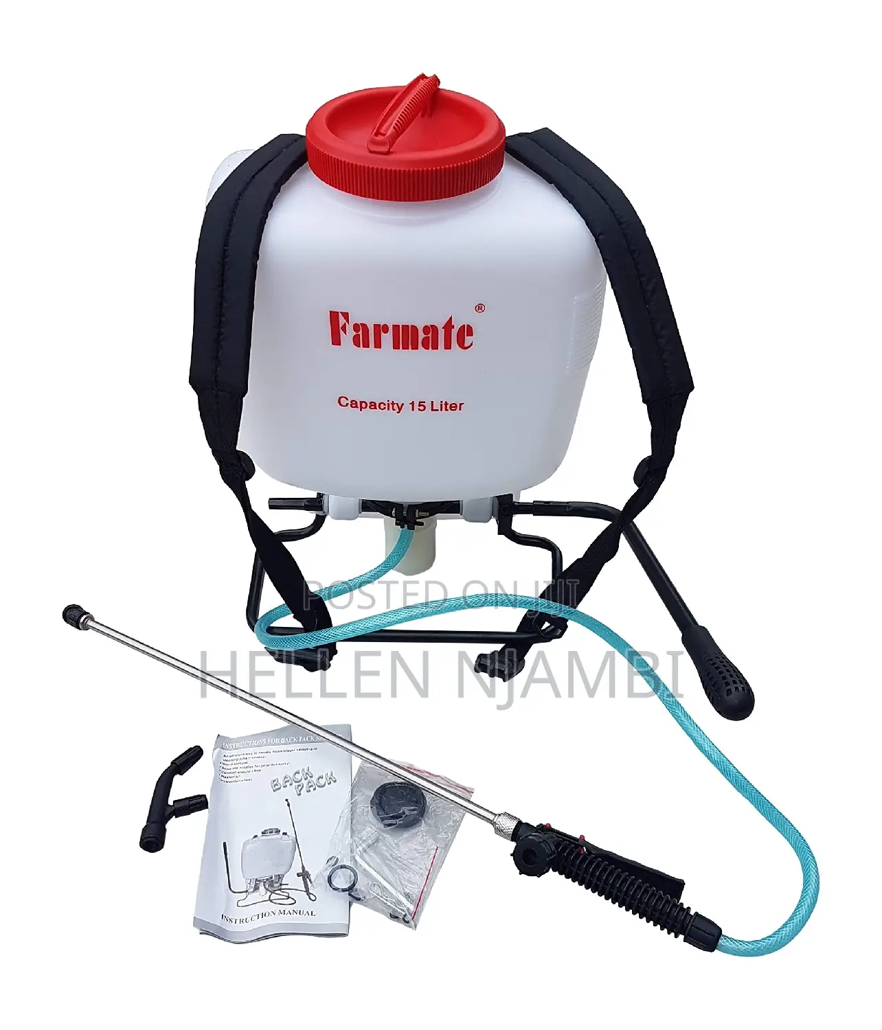 Farmate 15l Knapsack Manual Sprayer