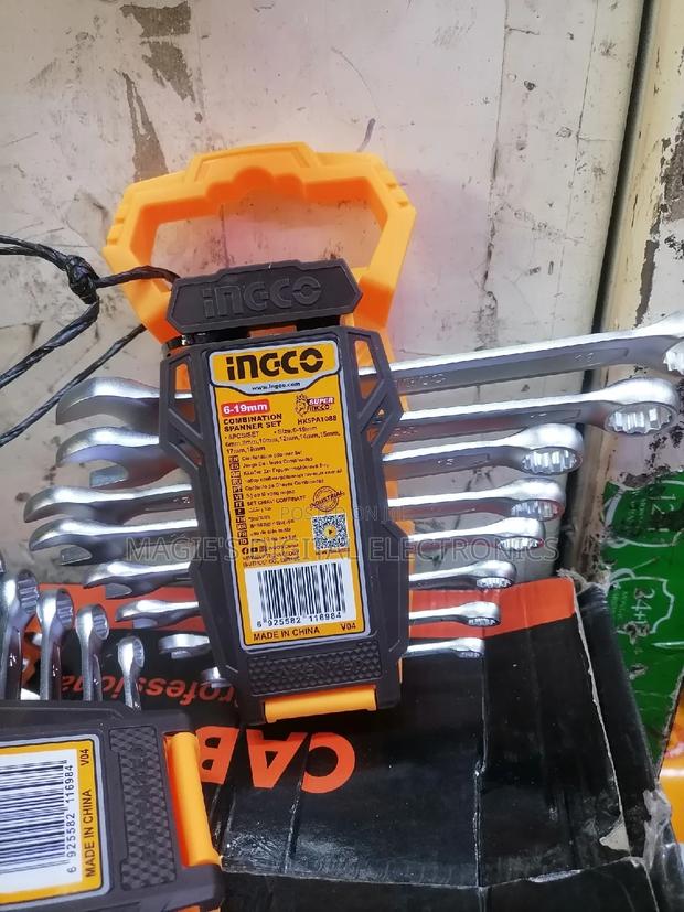 Top Quality 6~19mm Ingco Combination Spanner Set