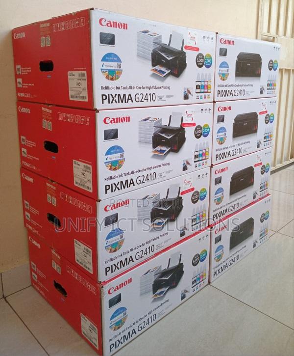 G2410 Canon Pixma Printer>>G2410 A4 3-in-1 Ink Tank Printer