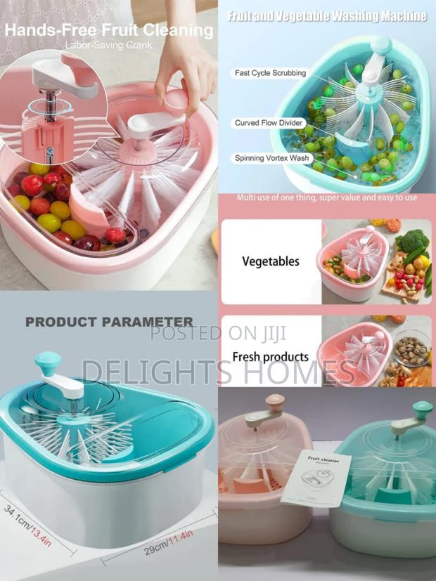Fruit Cleaner Brush Bucket_pa