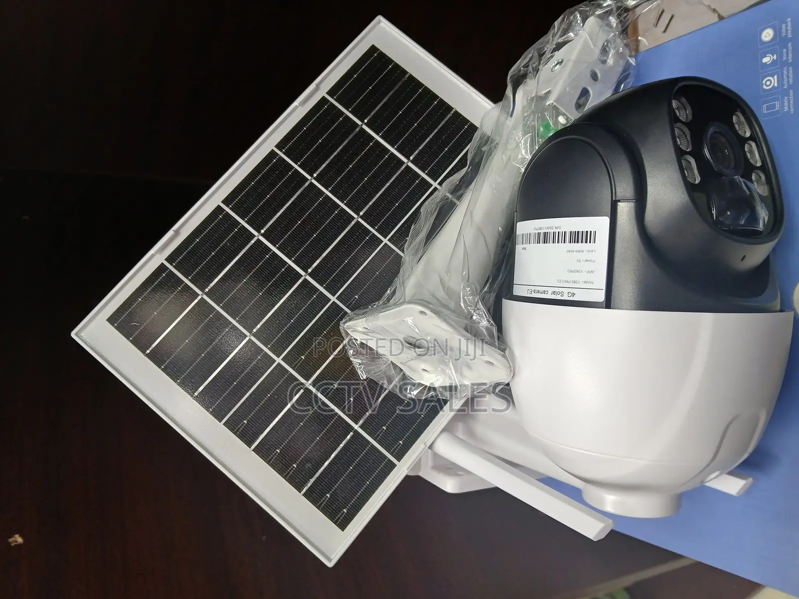 V380 Smart 4g Solar Camera