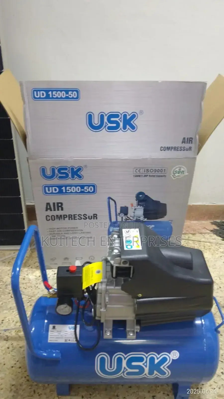 50l Air Compressor/Electric Usk Air Compressor