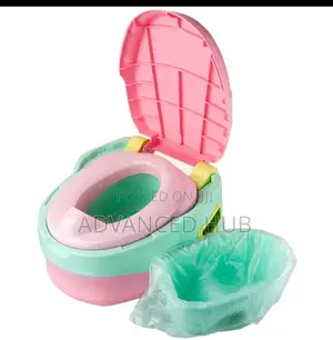 10pcs/Roll Up Potty Baby Training Toilet Seat Bin Bags